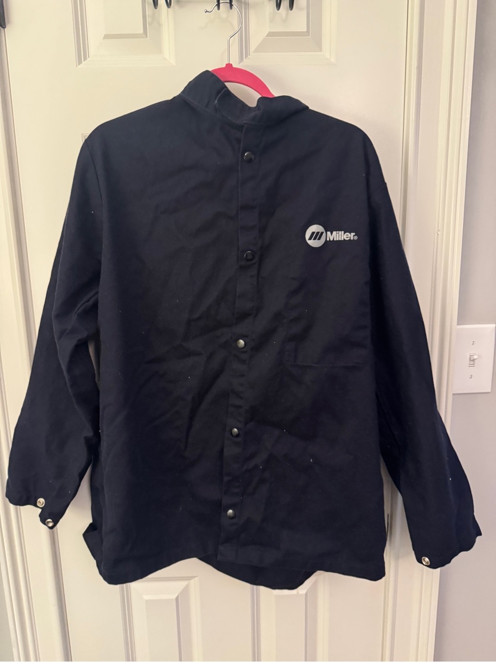 Men's Black Field Jacket - Industrial Workwear